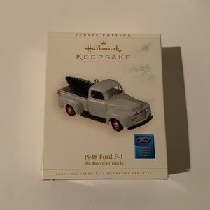 Hallmark 1948 Ford F1 All American Truck Christmas Ornament Keepsake